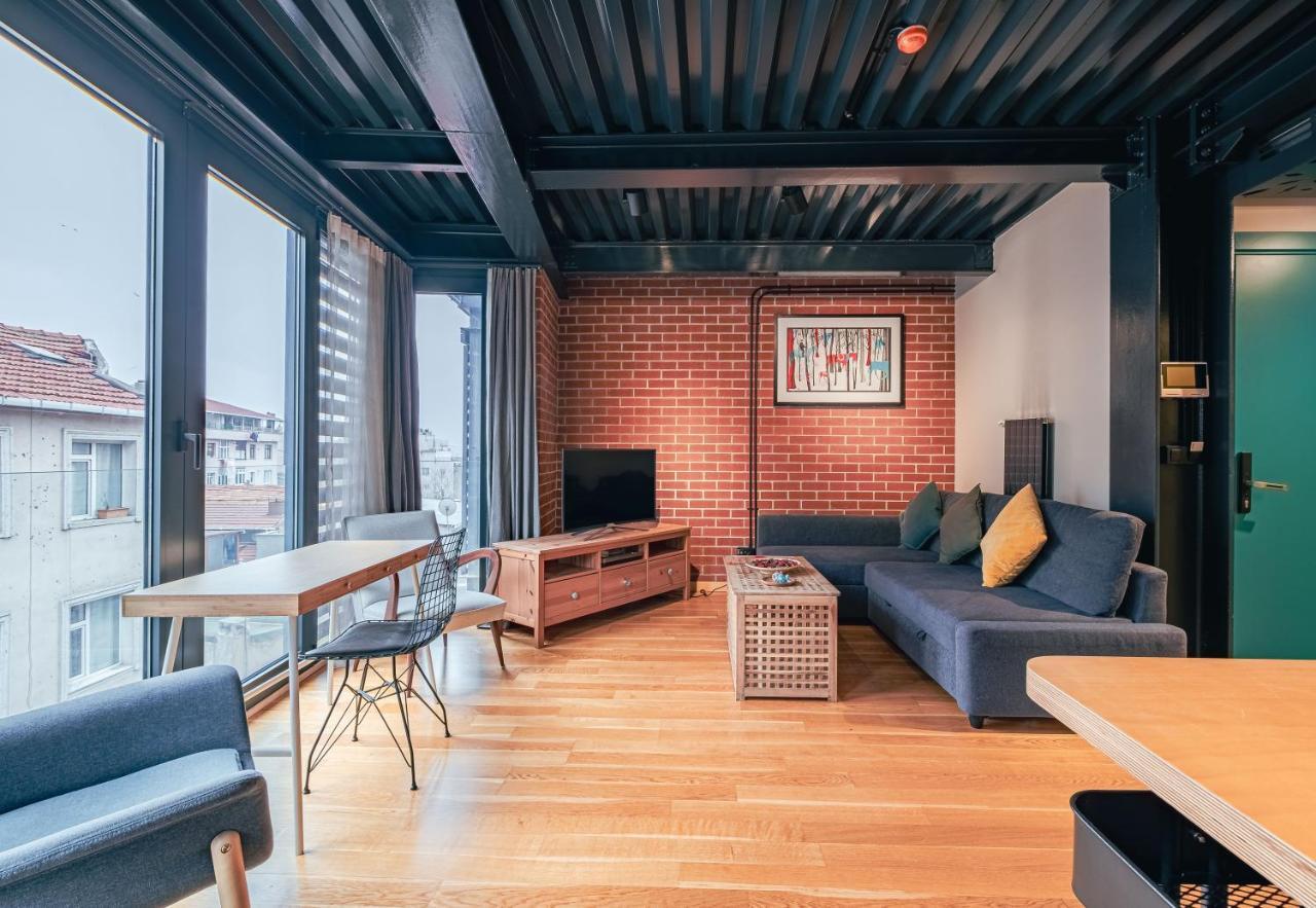 Homie Suites - "Loft 27" Urban Comfort Suites In The Heart Of Cihangir Istanbul Eksteriør billede