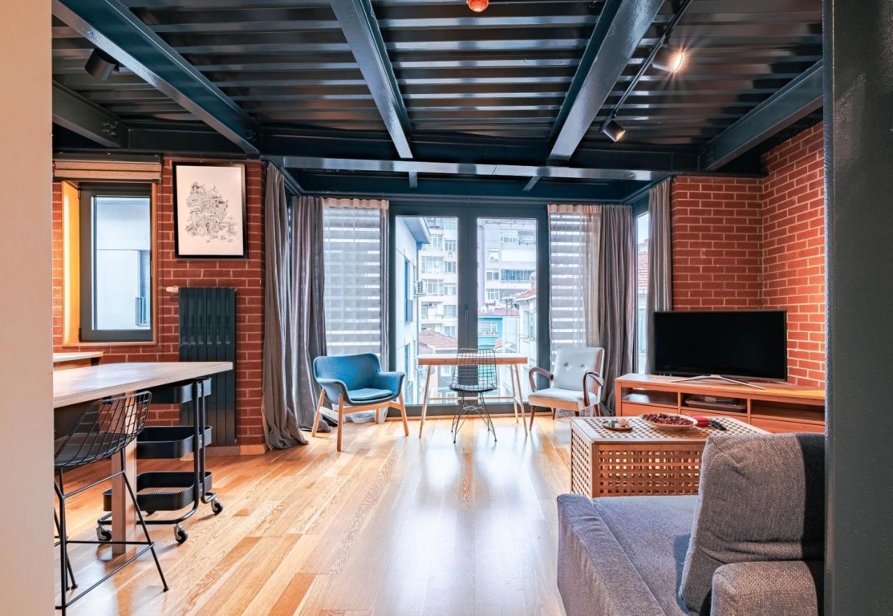 Homie Suites - "Loft 27" Urban Comfort Suites In The Heart Of Cihangir Istanbul Eksteriør billede