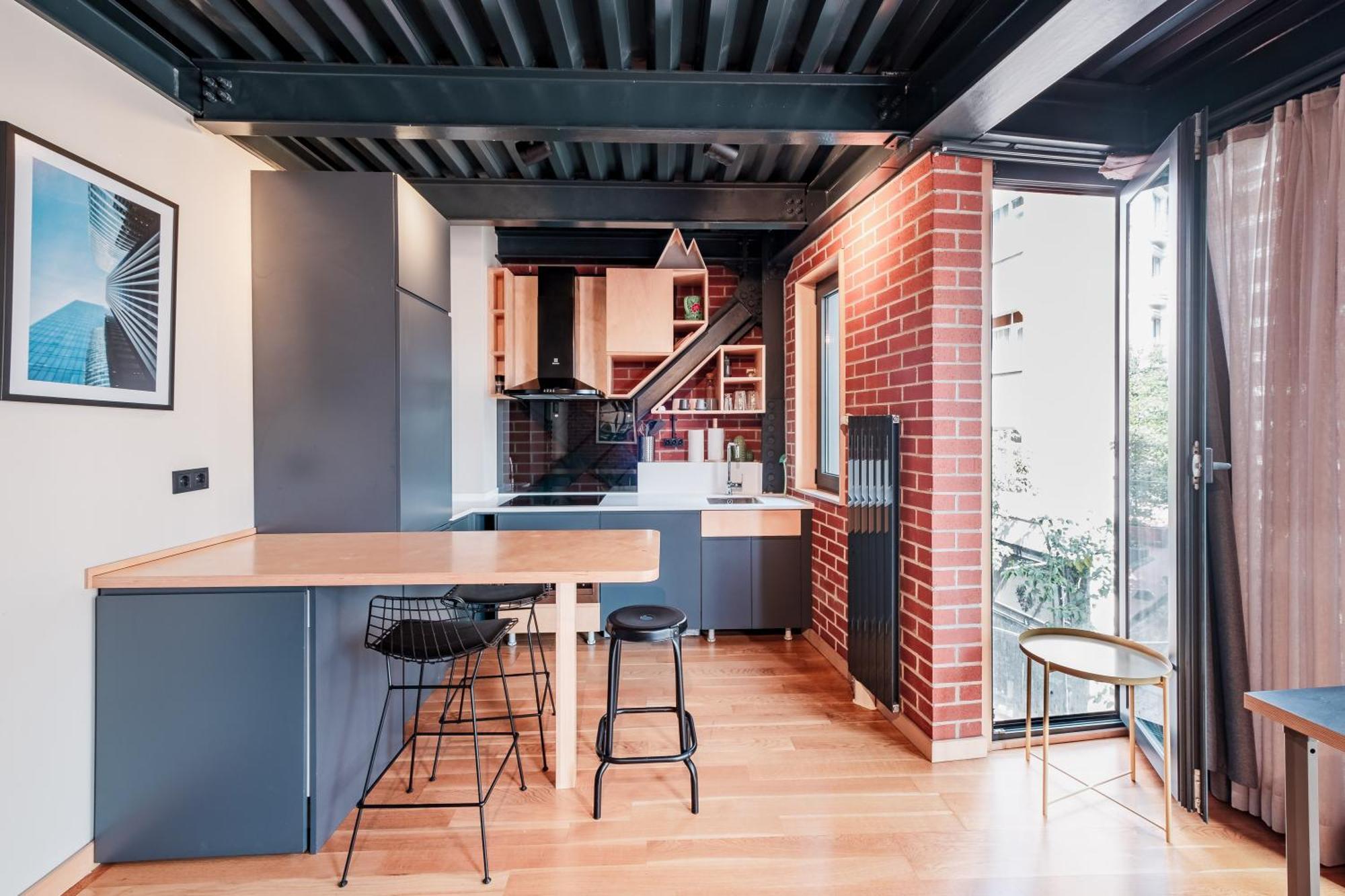 Homie Suites - "Loft 27" Urban Comfort Suites In The Heart Of Cihangir Istanbul Værelse billede